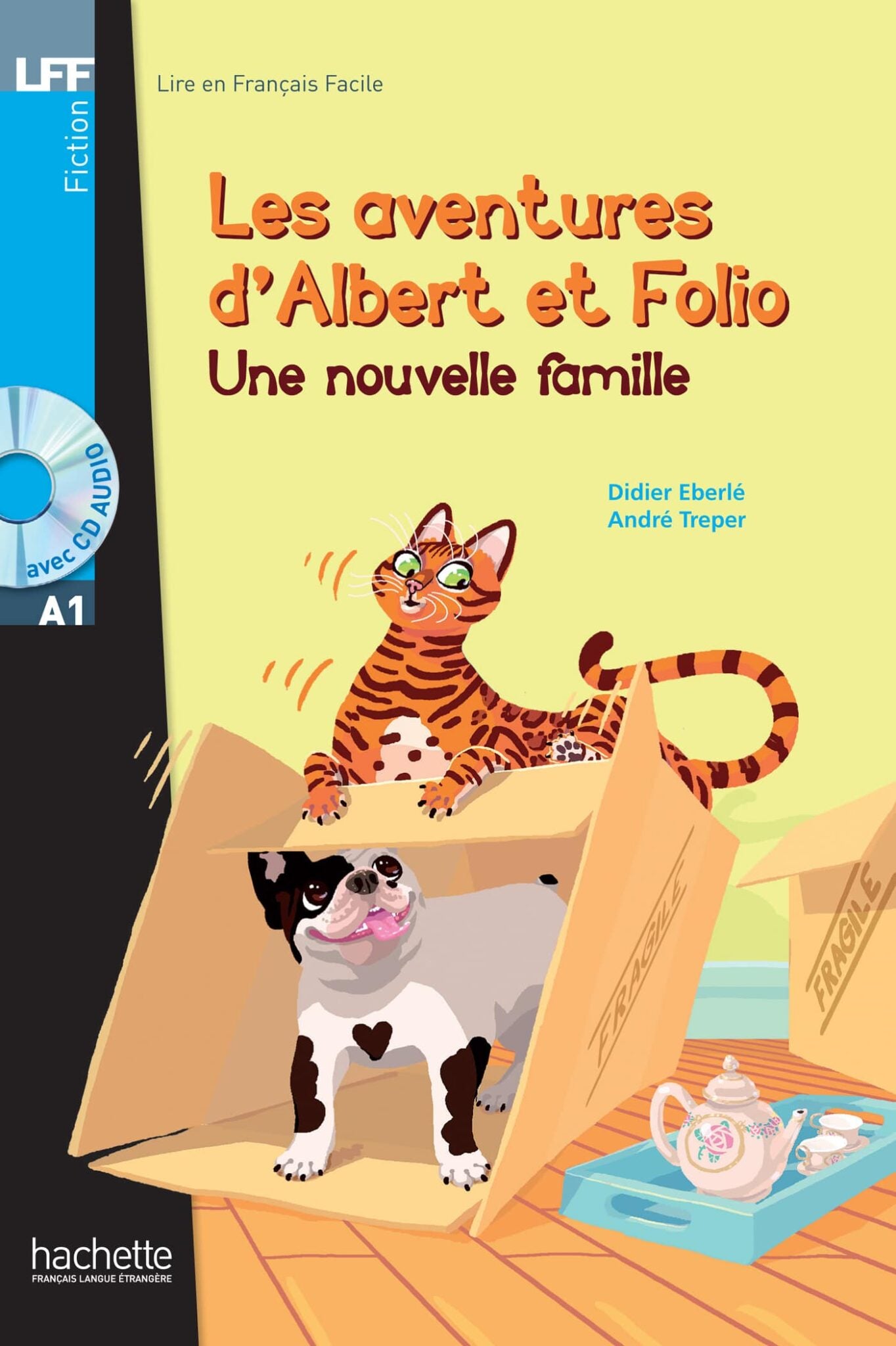 Albert et Folio Une Nouvelle Famille (CD + Audio)