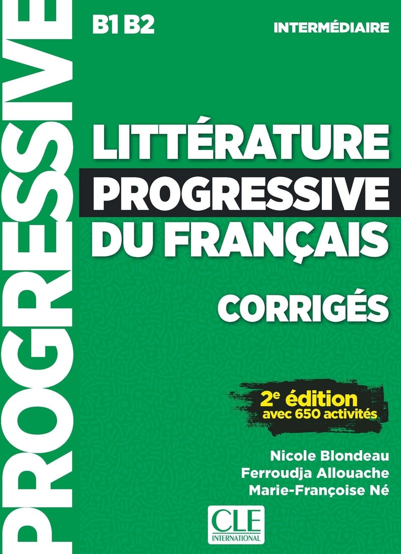 Litterature progressive du fr N Inter 2e Ed 2019- corr