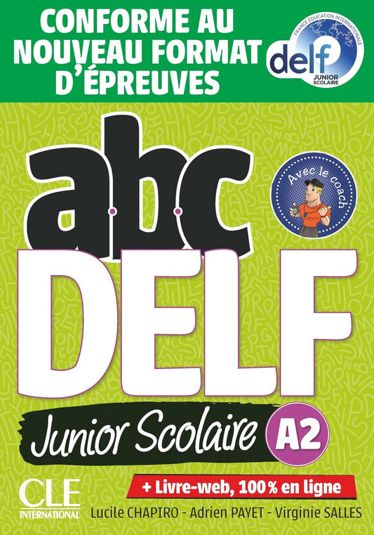 Abc Delf Junior Niveau A2 + livret + cd nouvelle ed