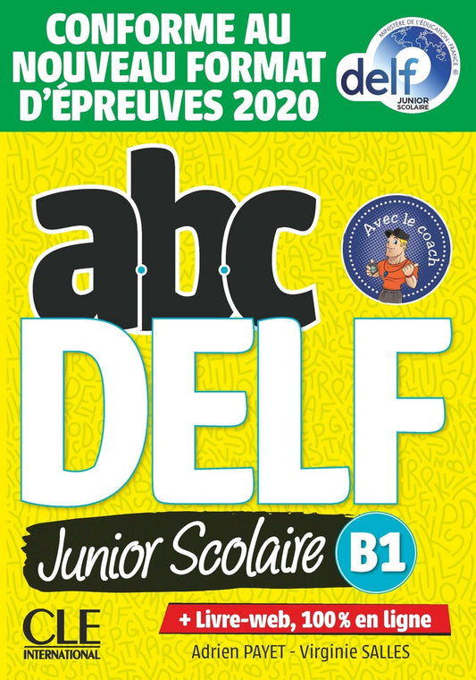 Abc Delf Junior Niveau B1 + livret + cd nouvelle ed