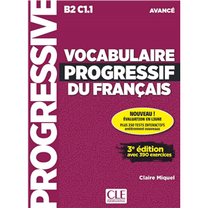 Vocabulaire progr du francais N. Av. 2018 3ere Ed - Livre+CDA - Compl