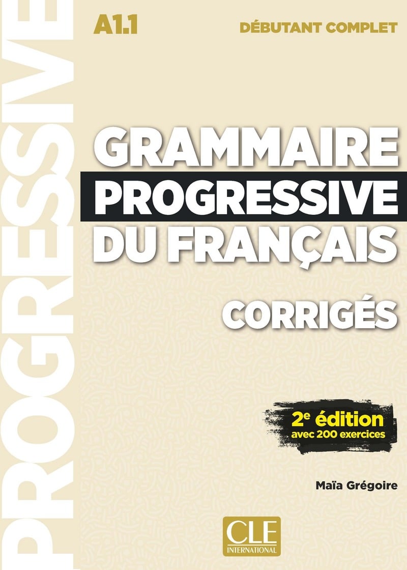 Grammaire progressive du francais Nivel principiante Libro de respuestas