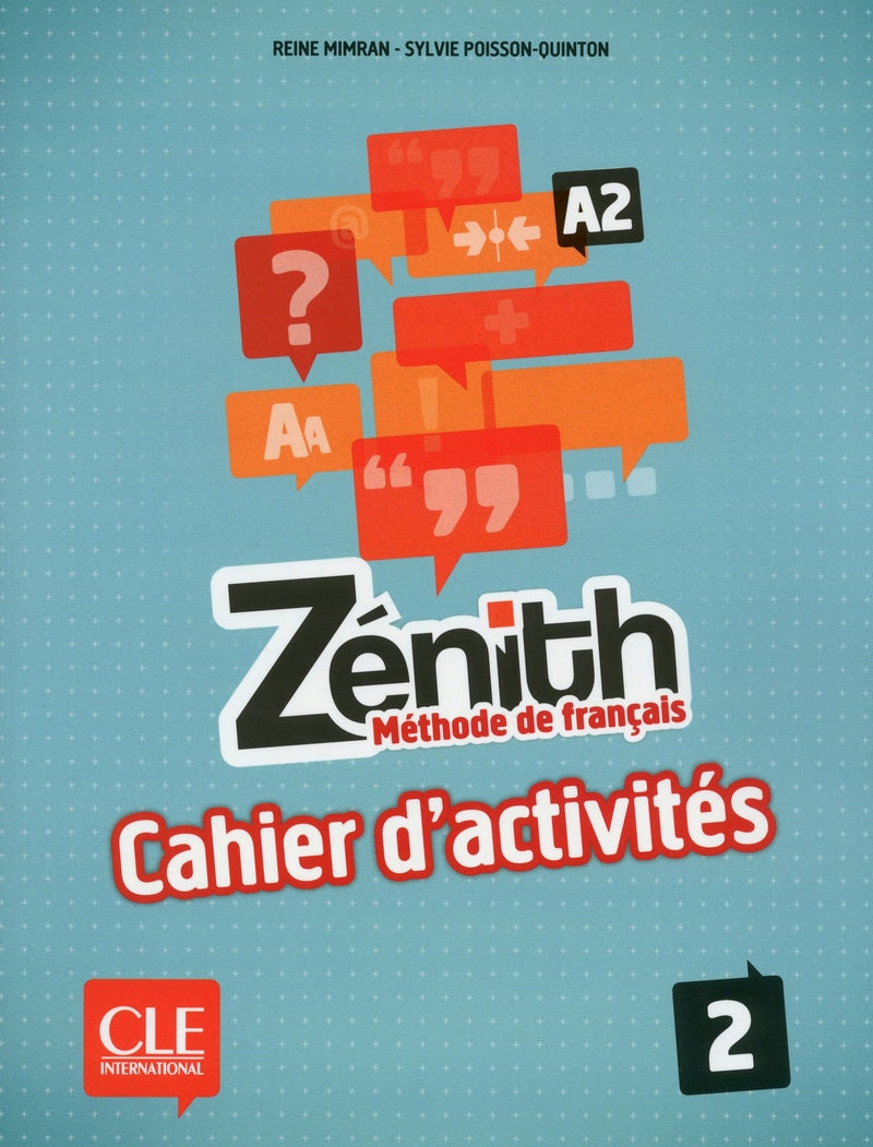 Zénith 2 Nivel A2 Cuaderno de actividades