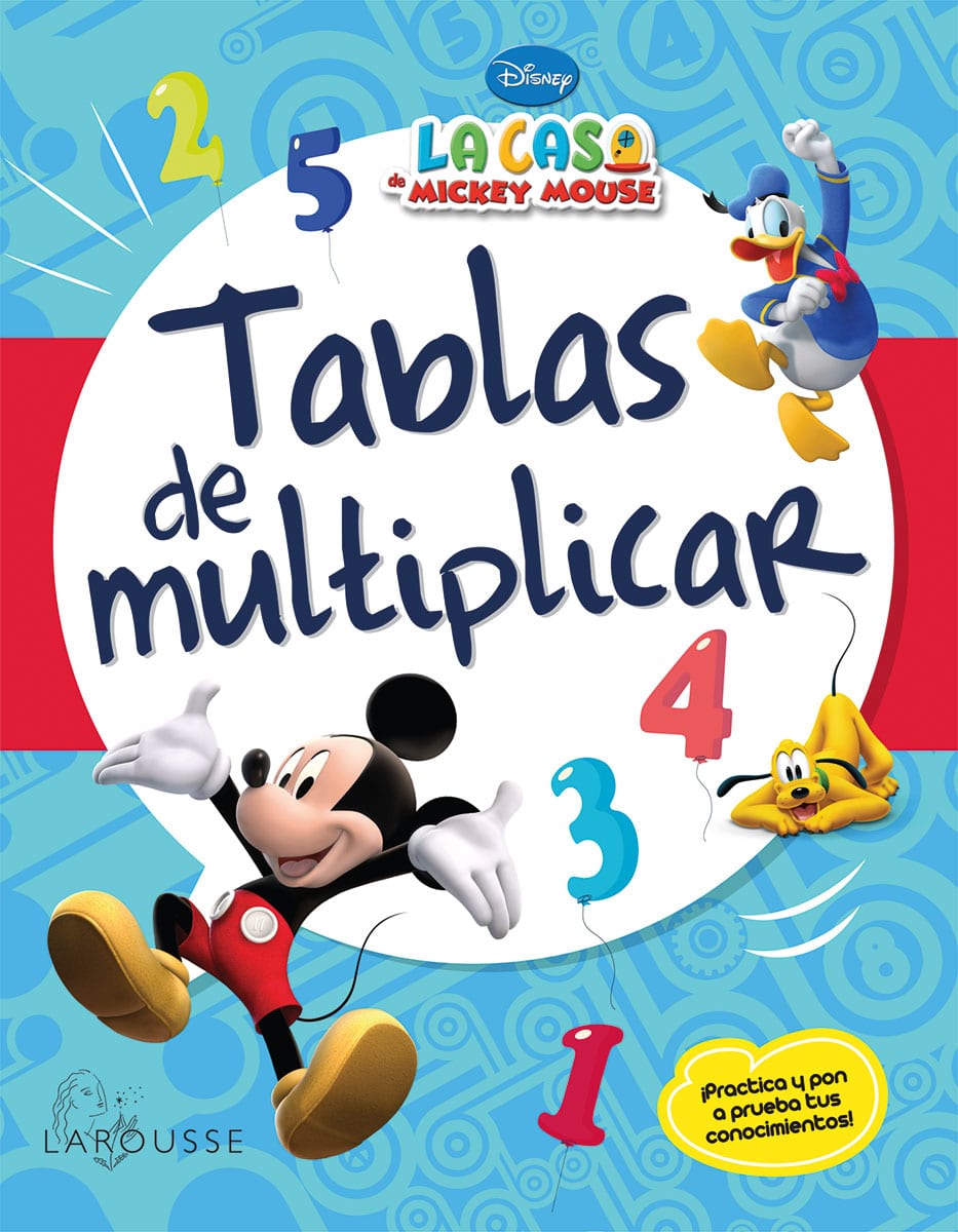 Mickey y sus Amigos Tablas de Multiplicar