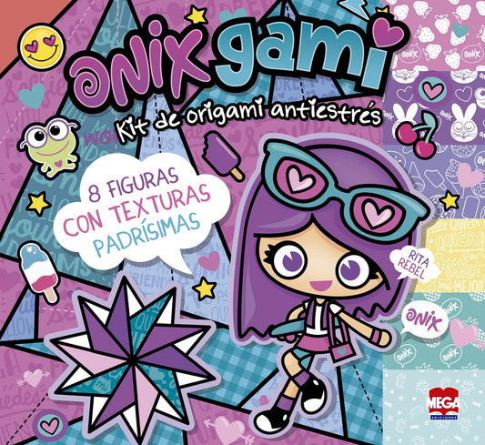 Onixgami. Kit de origami antiestrés