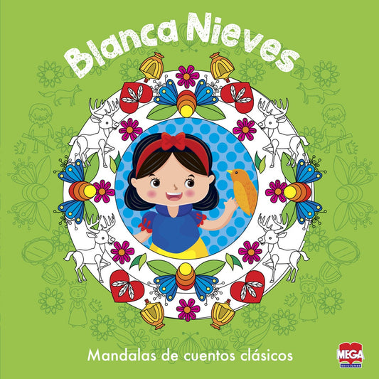 Blancanieves mandalas de cuentos clásicos