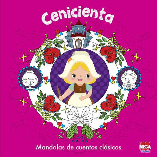 Cenicienta mandalas de cuentos clásicos