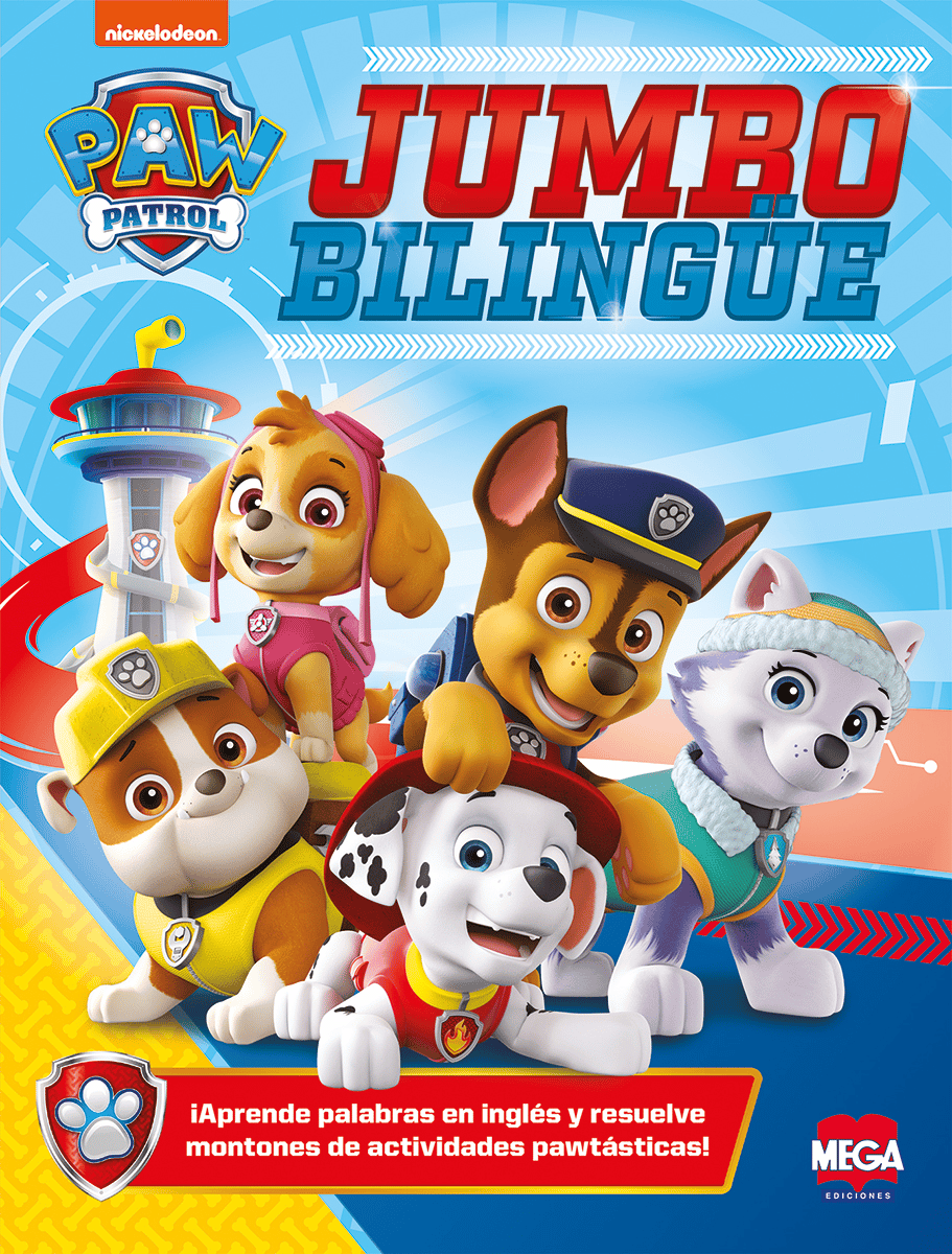 Jumbo bilingüe Paw Patrol