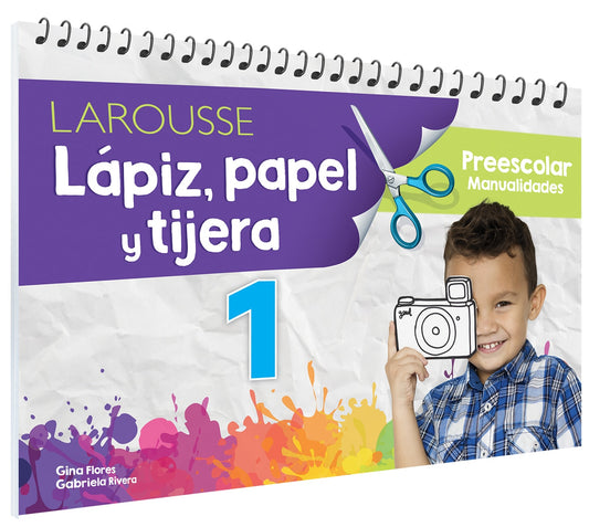 Lápiz, papel y tijera preescolar 1