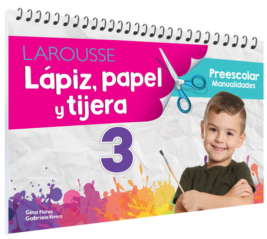 Lápiz, papel y tijera preescolar 3