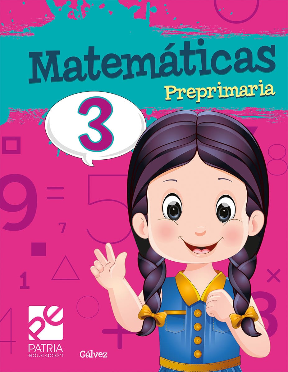 Matemáticas 3 preprimaria