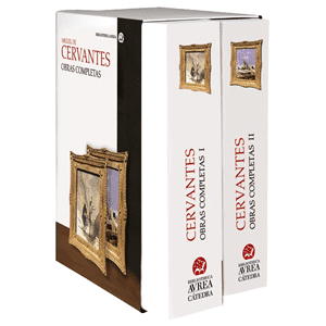 Estuche Obras completas Cervantes Vols. I y II