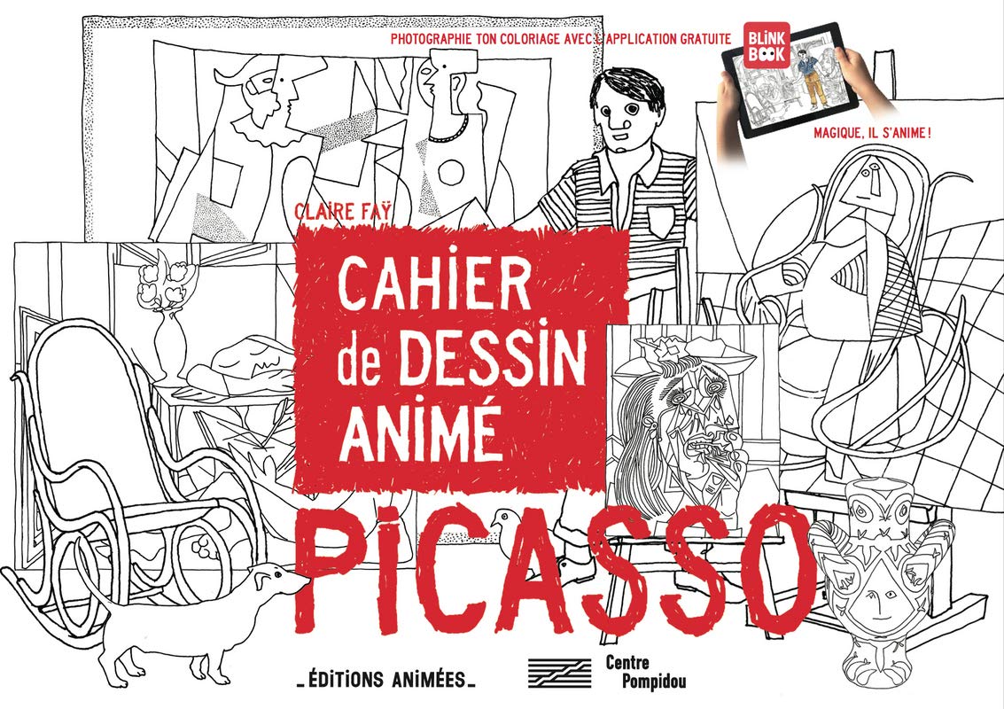 Cahier de dessin anime - Picasso