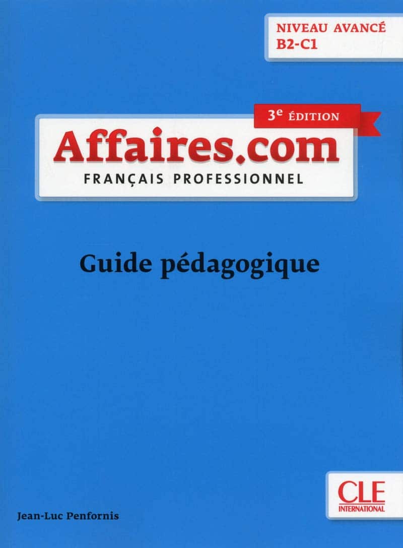 Affaires.com B2-C1 professeur 3ème édition