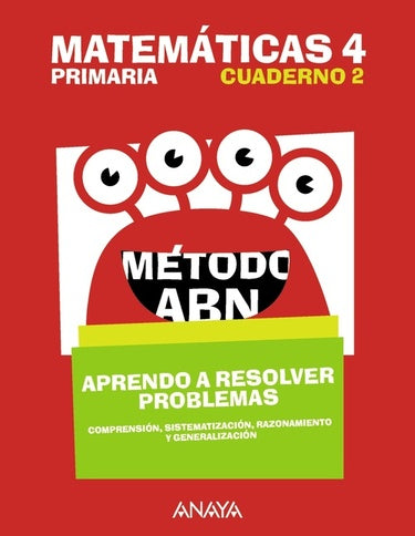 Matemáticas 4 Método ABN Aprendo a resolver problemas 2