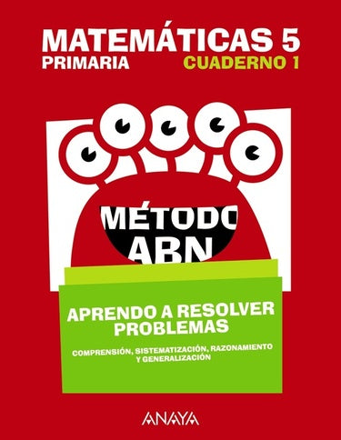 Matemáticas 5 Método ABN Aprendo a resolver problemas 1