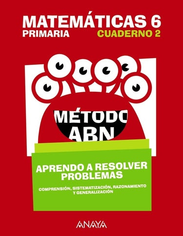 Matemáticas 6 Método ABN Aprendo a resolver problemas 2