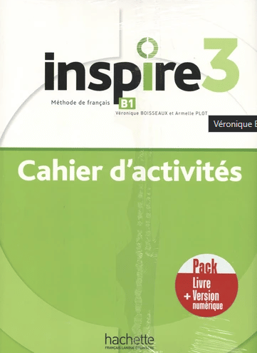 Inspire 3- Pack Cahier d'activités + Version numérique