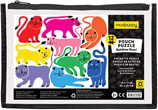 Rompecabezas Rainbow Roar! Pouch Puzzle