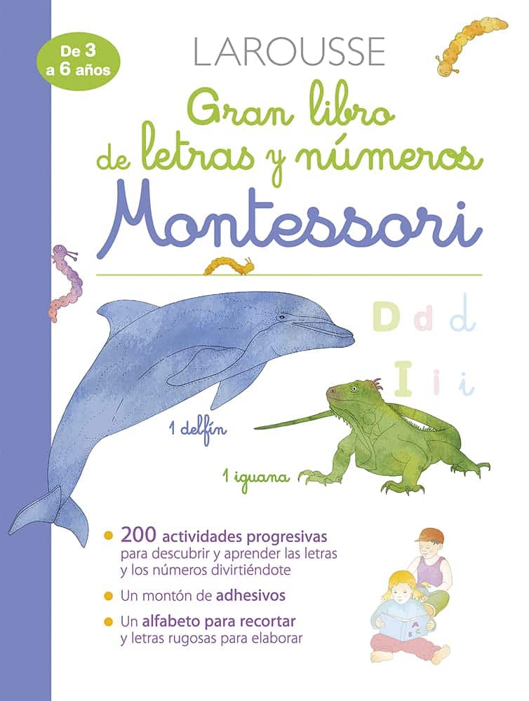 Gran libro de letras y números Montessori