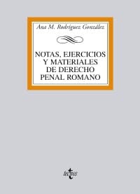 Notas, ejercicios y materiales de Derecho penal romano