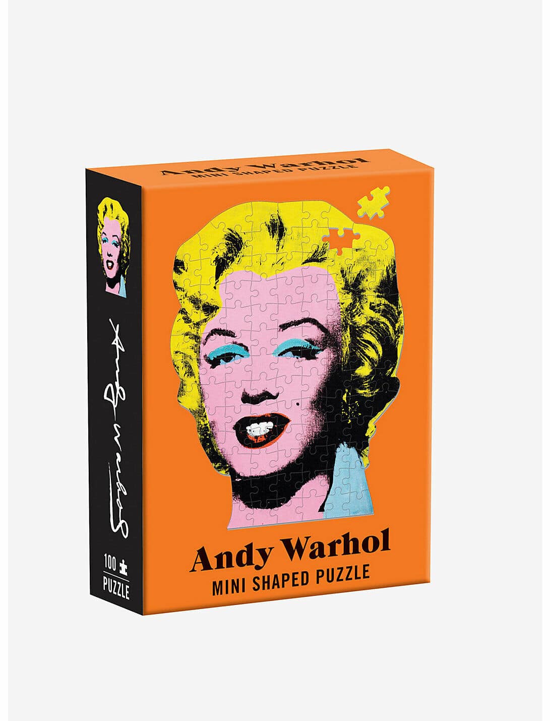 Andy Warhol Marilyn 100 Piece Mini Shaped Jigsaw Puzzle